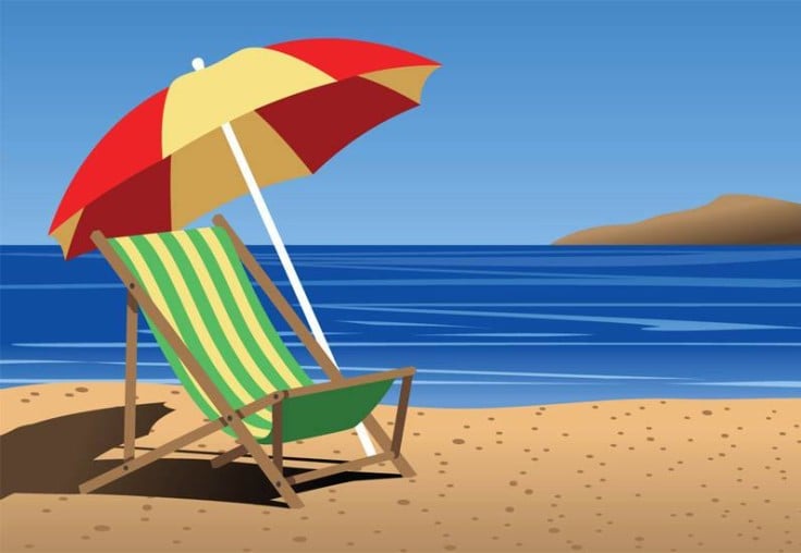 Tabard on the beach