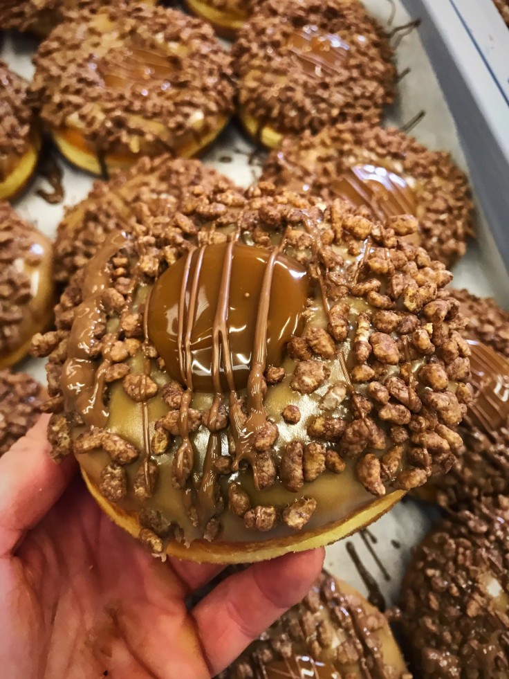 Toffee Frosting, Coco Pops, Toffee Filling and Belgium Milk Chocolate