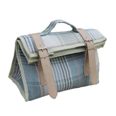 Cream Tweed Insulated Cooler Pouch Bag