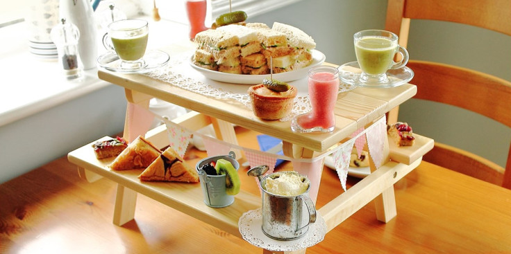 You can get afternoon tea with a view at Rhos Fawr Restaurant in Anglesey, £13 per head