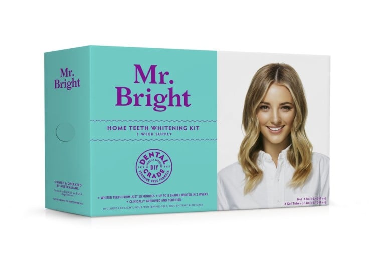 Mr Bright Teeth Whitening Kit and LED light - Was £49.95, now £29.95 - save £20!
