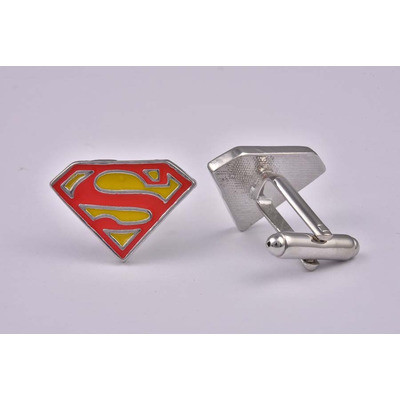 Superman Red & Yellow Cufflinks - £12.99 was £24.99