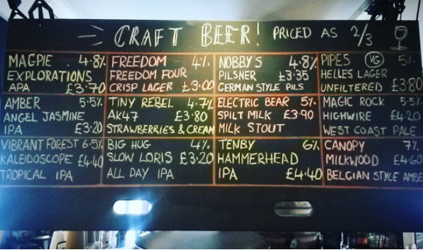 Lots of tasty beers on keg ready for Nottingham Craft Beer Week