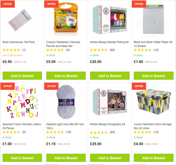 Clearance sale, Up to 50% off!